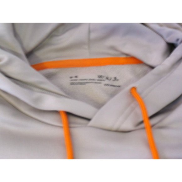 Underarmour Unisex Gray/Orange Sweatshirt Hoodie Large - Picture 10 of 12
